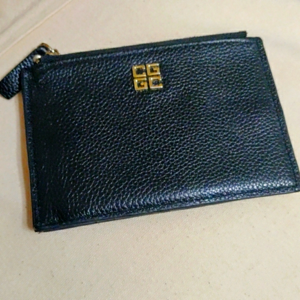 Leather Wallet. Slim lined with so much room.